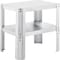 Global Industrial Adjustable Height Machine Stand, 430 Stainless Steel, 24Wx18Dx18-24H 254840SS - alternate 2